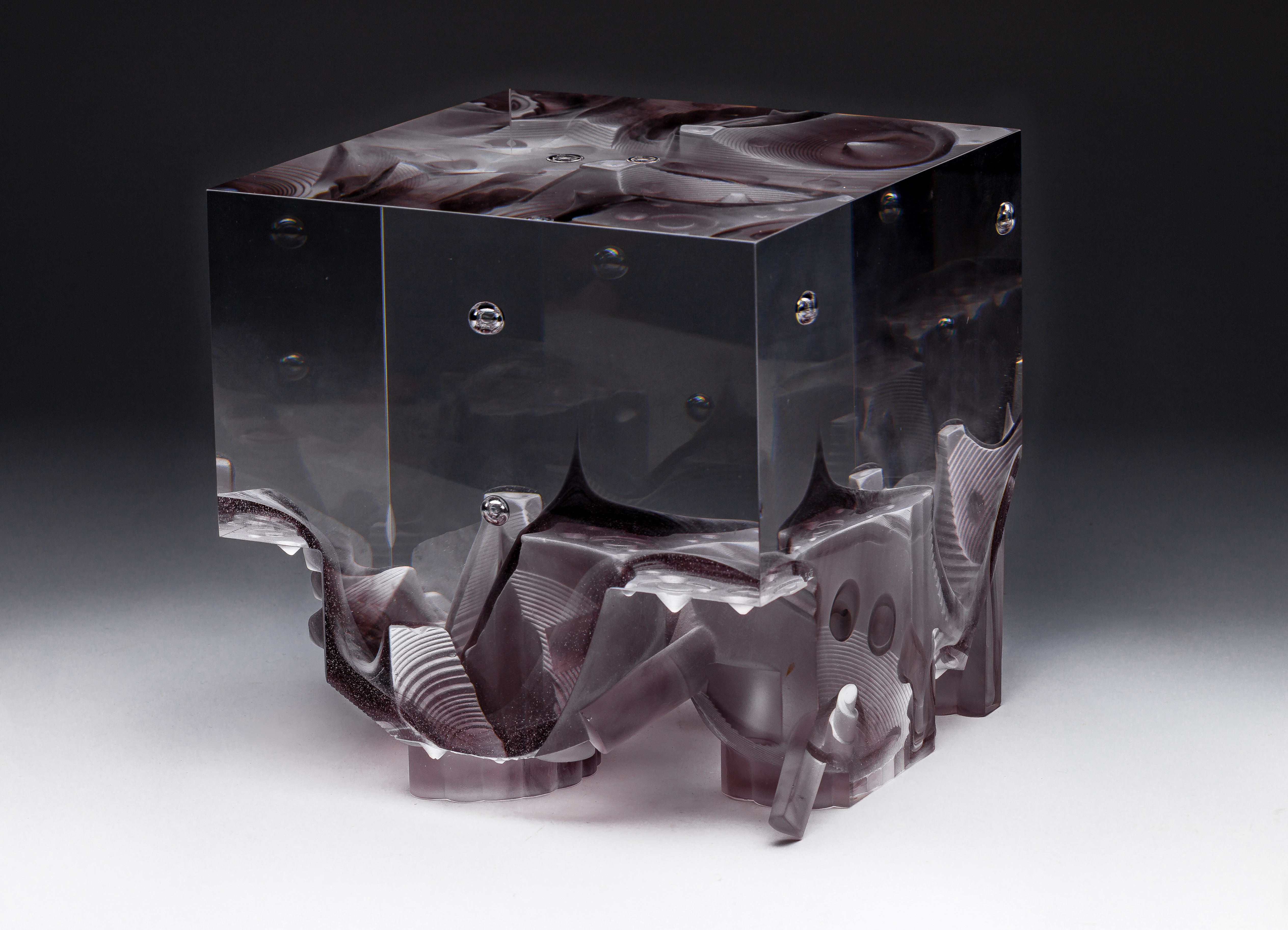 Steven Weinberg (American, b.1954) Art Glass Sculpture