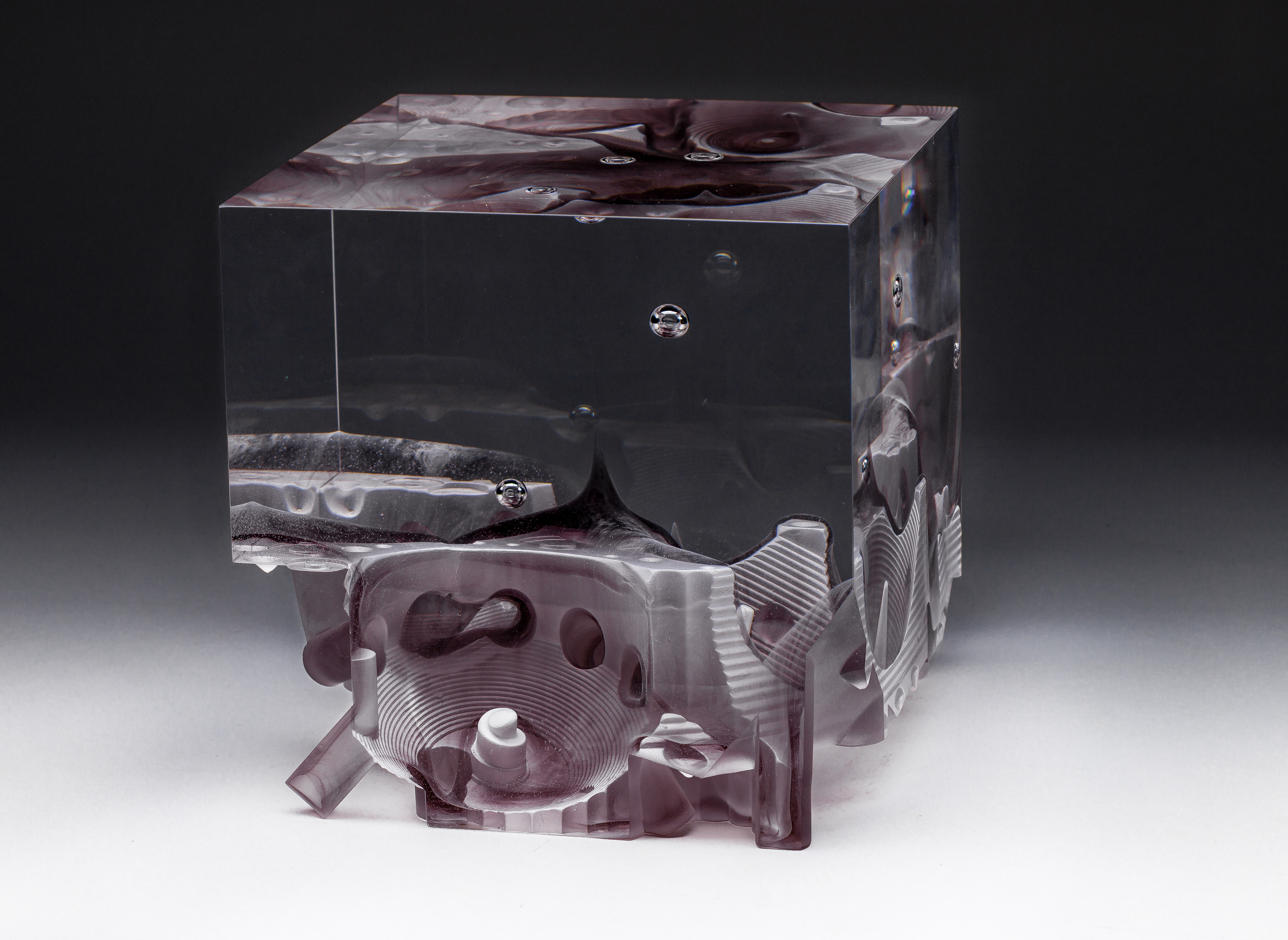 Steven Weinberg (American, b.1954) Art Glass Sculpture