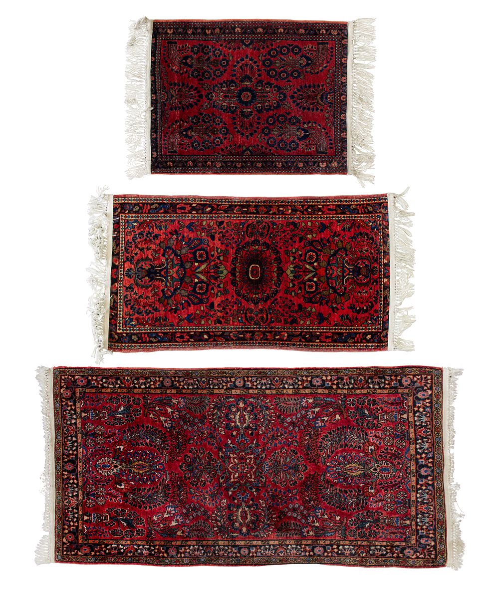 Lot 251: Persian Wool Rug Assortment