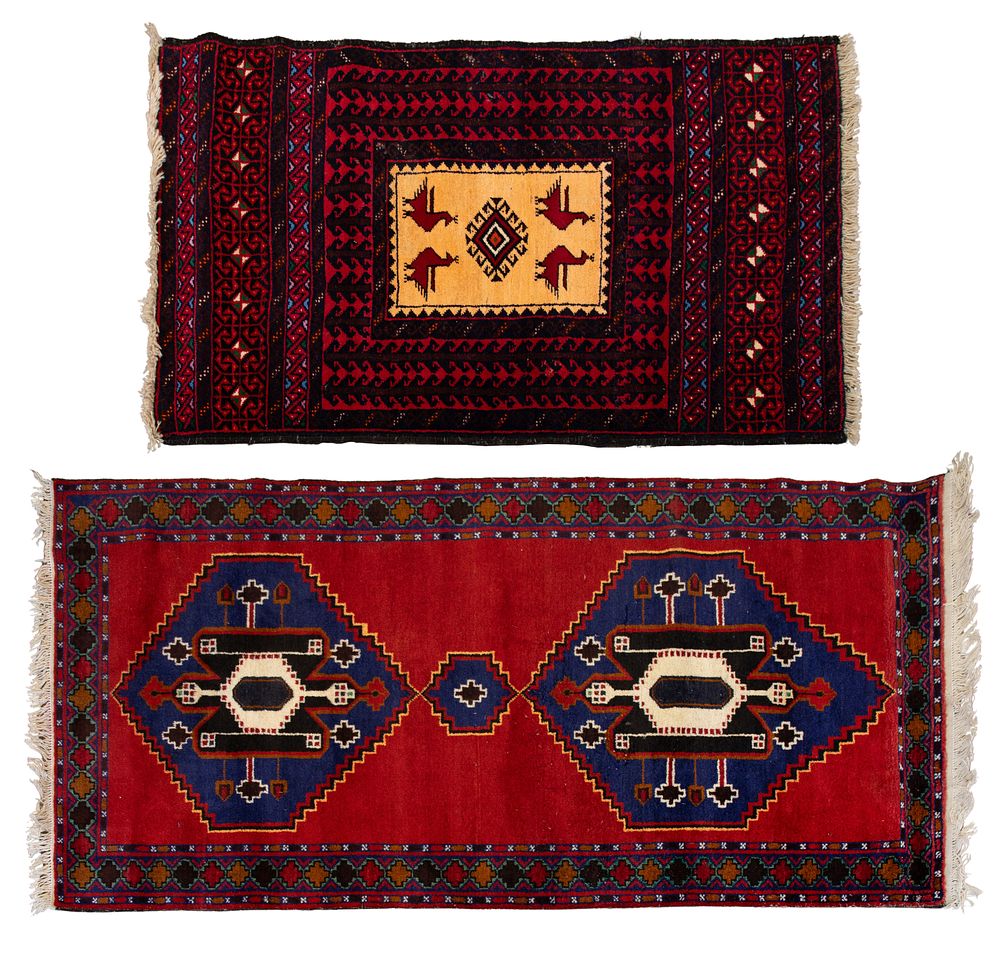 Lot 253: Persian Wool Rugs