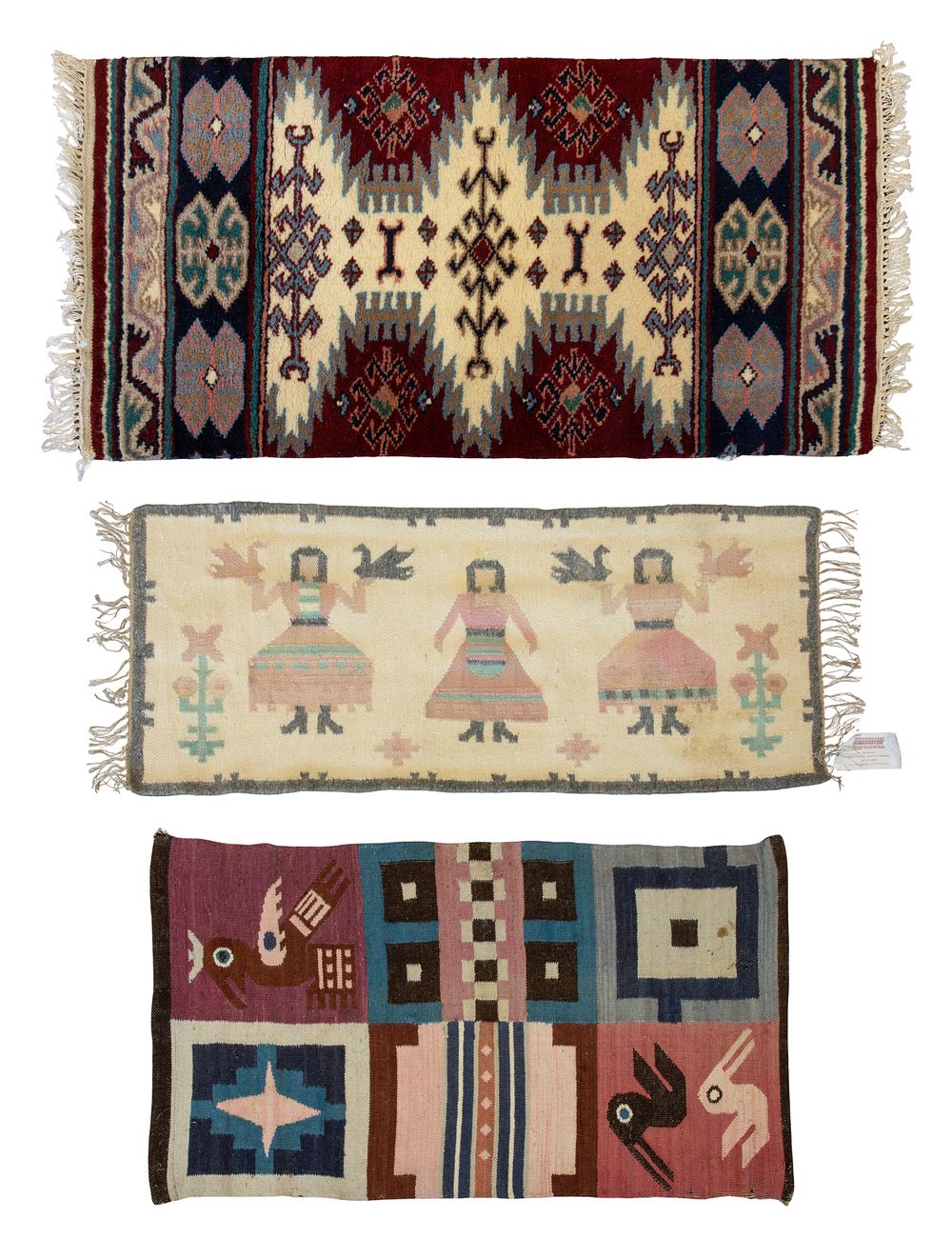 Lot 255: Wool Textile Assortment