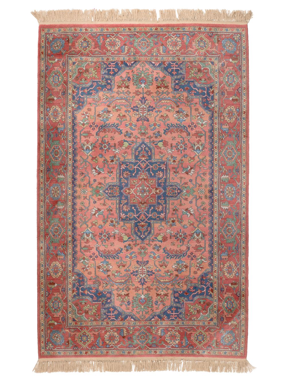 Lot 270: Karastan Serapi Medallion Wool Rug