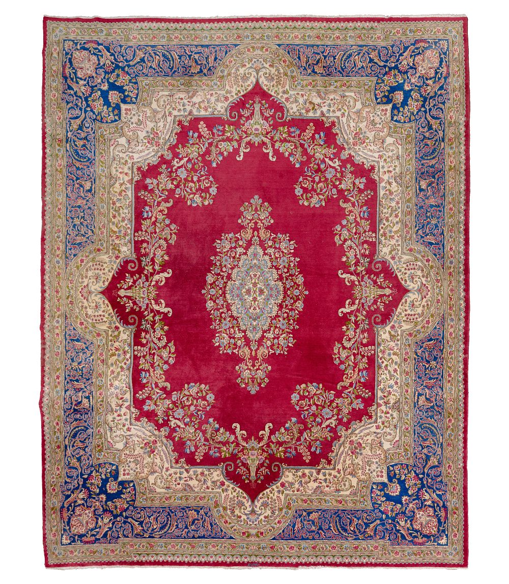 Lot 271: Kerman Style Wool Rug