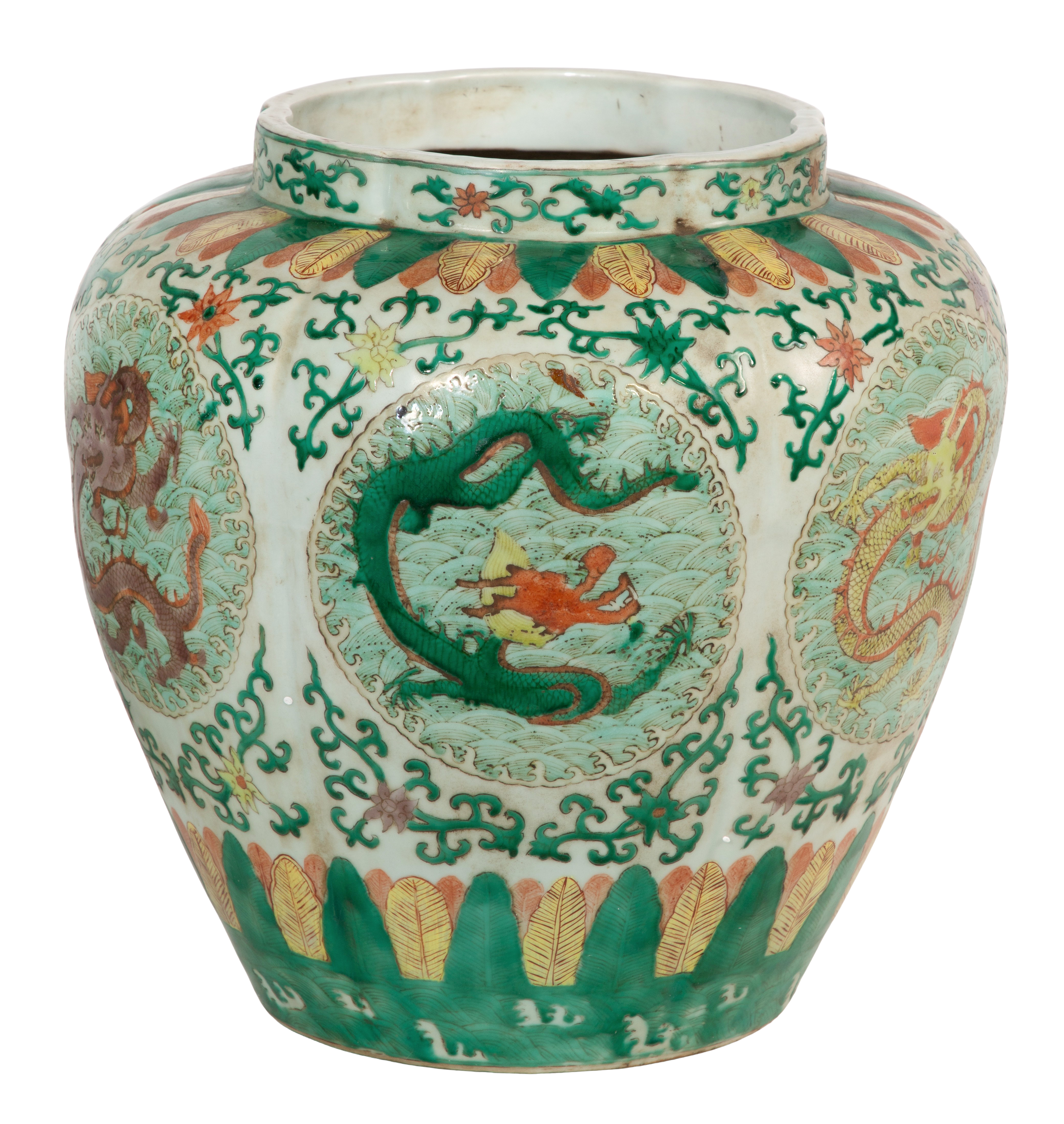 Chinese Ming Style Porcelain Jar