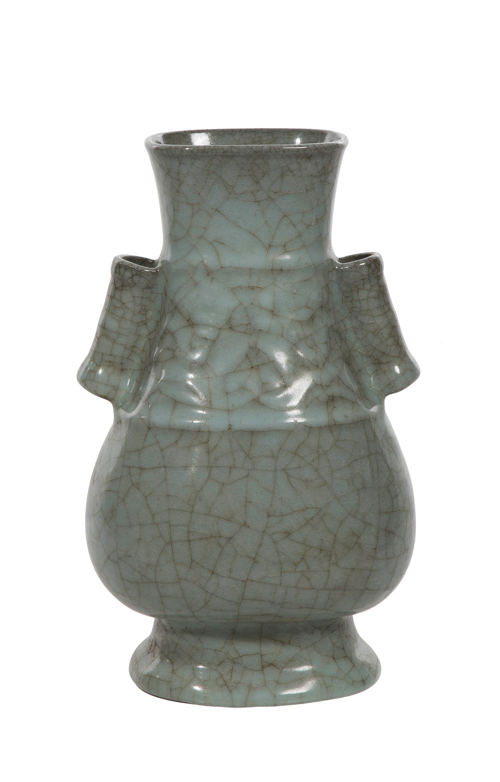 Lot 292: Chinese Celadon Heritage Vase