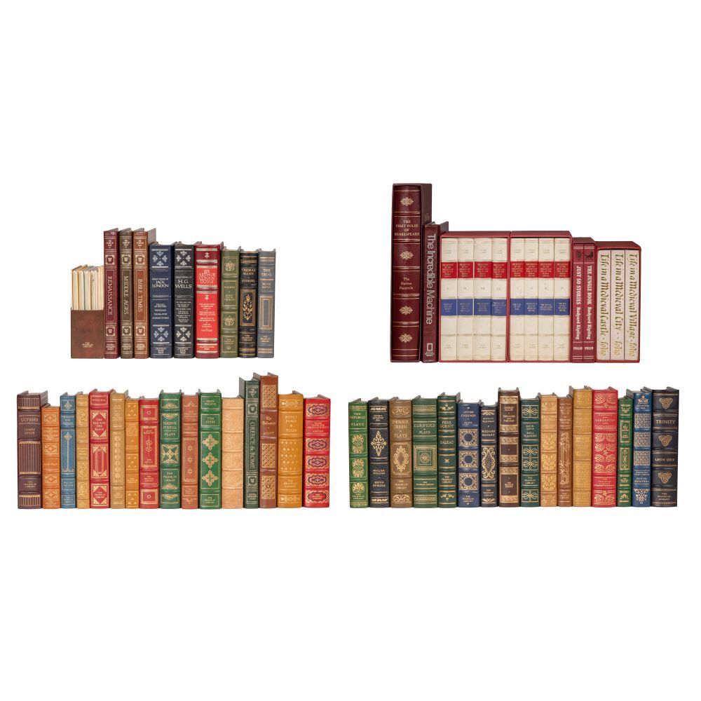 Lot 355: Franklin Library Leather Bound Book Assortment