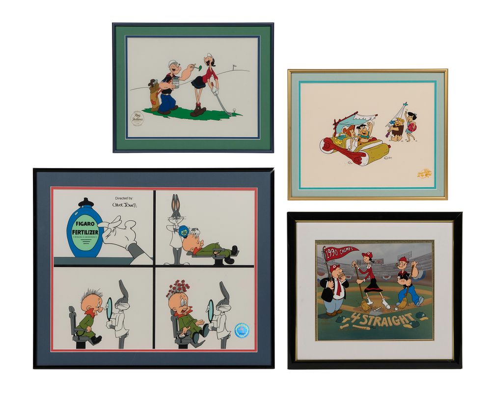 Lot 361: Animation Sericel Art Assortment