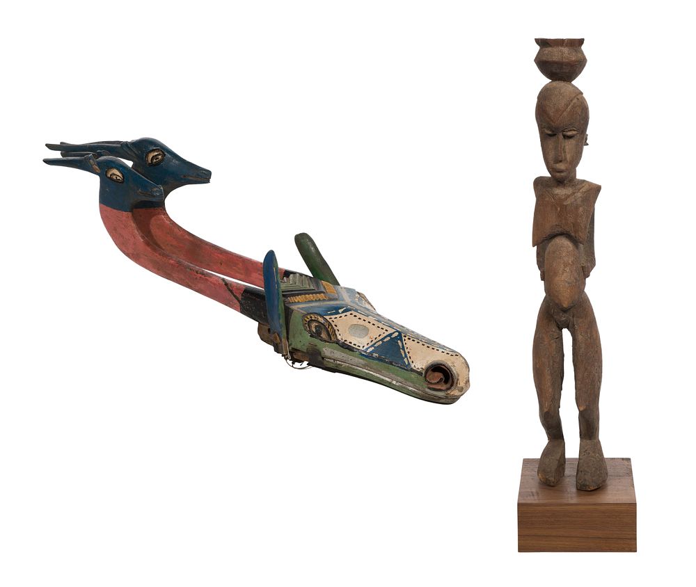 Lot 370: African Carved Wood Art