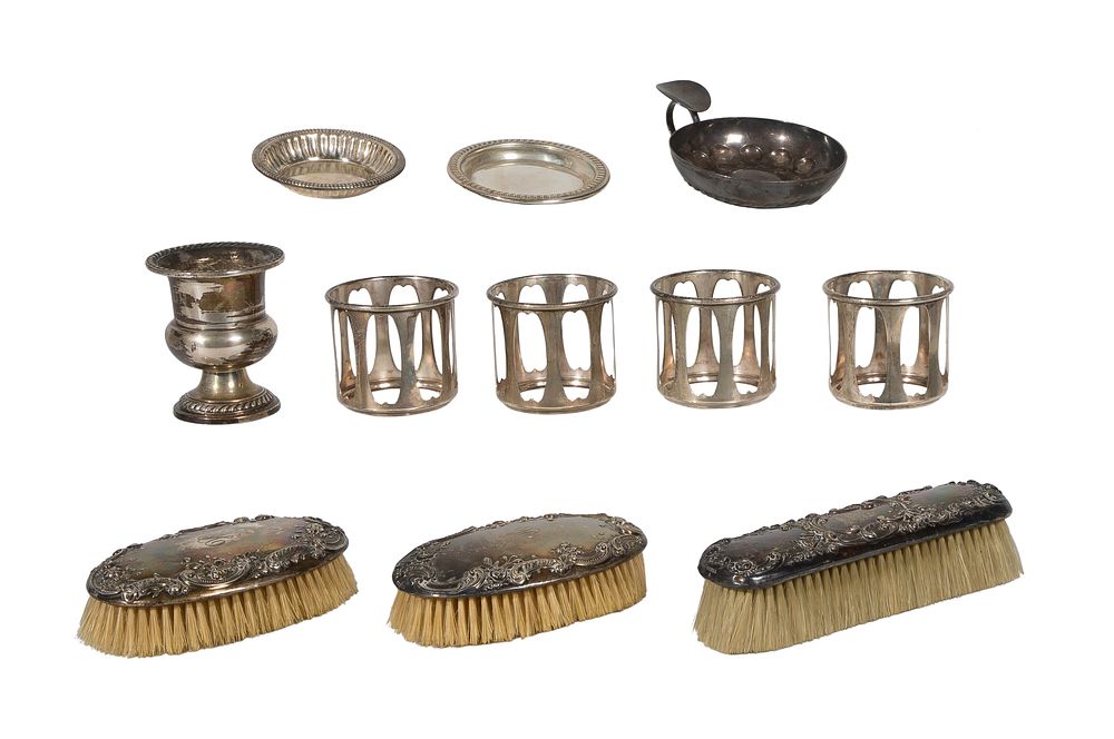 Lot 386: Sterling Silver Object Assortment