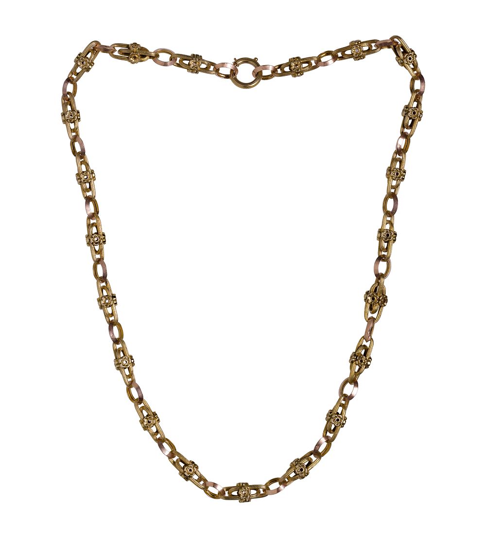 Lot 426: 18k Yellow Gold Necklace