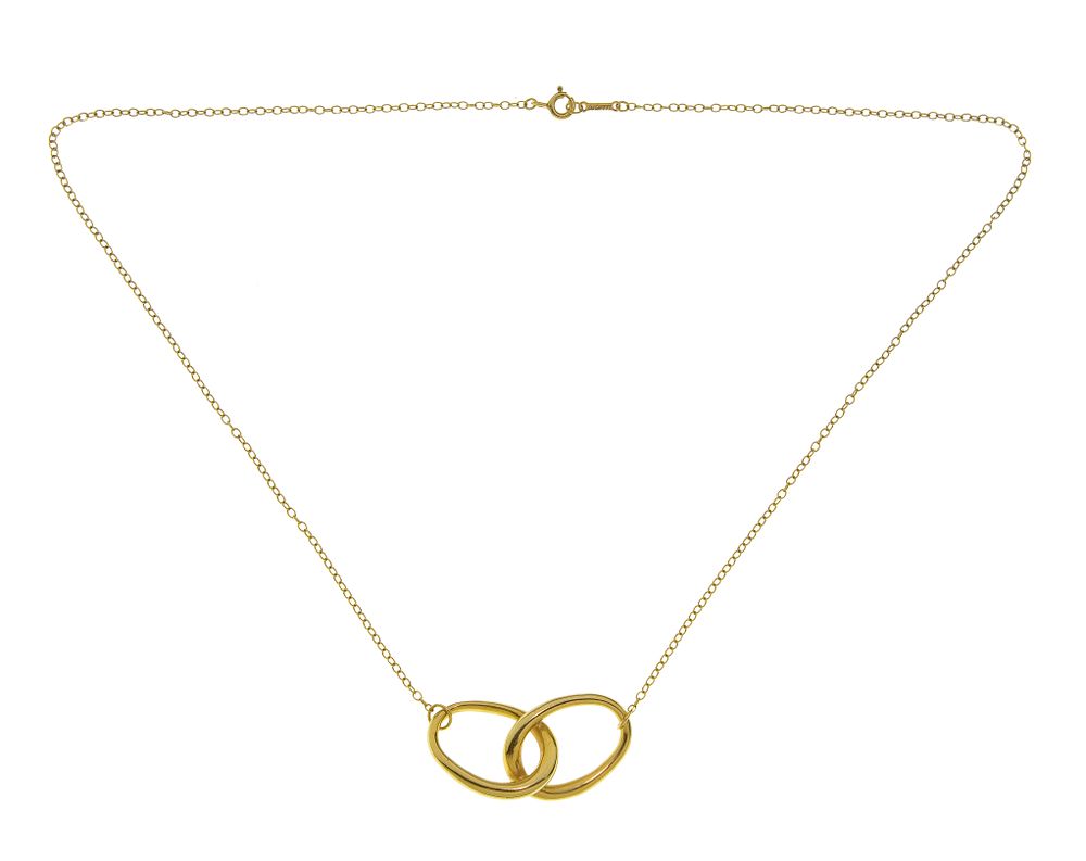 Lot 428: Elsa Peretti for Tiffany & Co. 18k Yellow Gold Necklace