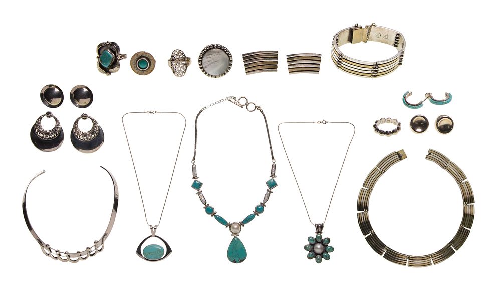 Lot 478: Sterling Silver Jewelry Assortment