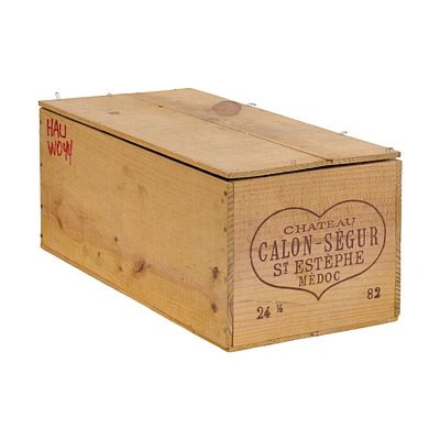 1982 Chateau Calon-Segur 1982 Chateau Calon-Segur (24x 375ml), Saint-Estephe Medoc, France, OWC 