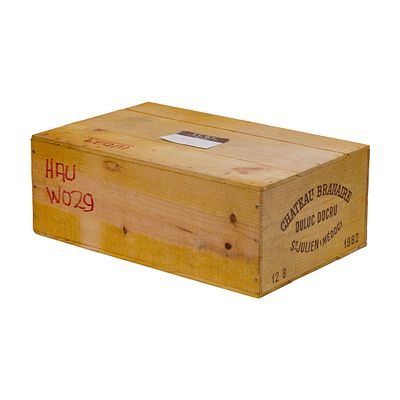 1982 Chateau Branaire-Ducru 1982 Chateau Branaire-Ducru (12x 750ml), St. Julien, Medoc 