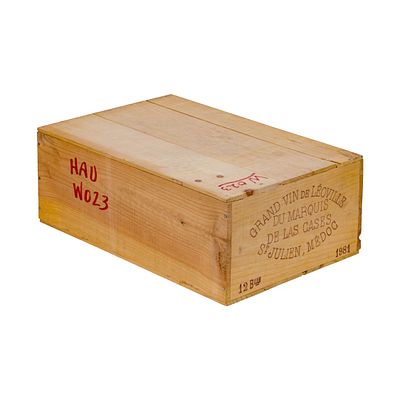 1981 Chateau Leoville-Las-Cases 1981 Chateau Leoville-Las-Cases (12x 750ml), Saint Julien 