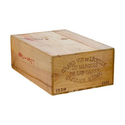 1981 Chateau Leoville-Las-Cases 1981 Chateau Leoville-Las-Cases (12x 750ml), Medoc, France 