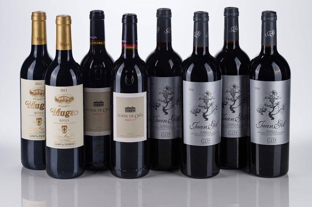 Lot 251: Spanish Mixed Wines