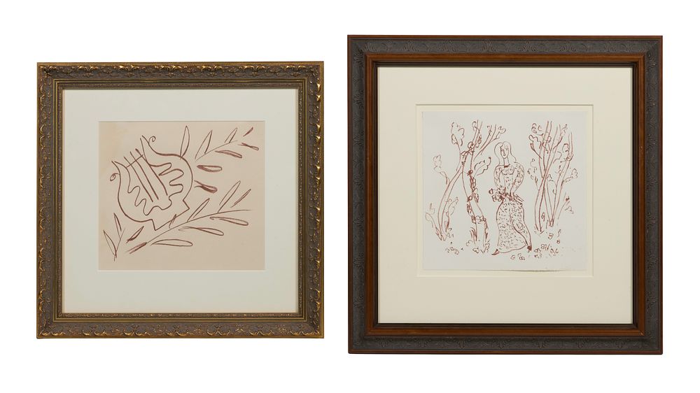 Lot 252: After Henri Matisse (French, 1869-1954) Lithographs