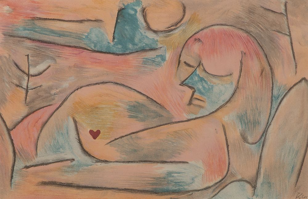 Lot 260: Paul Klee (Swiss / German, 1879-1940) 'Le Sommeil D'Hiver' Lithograph