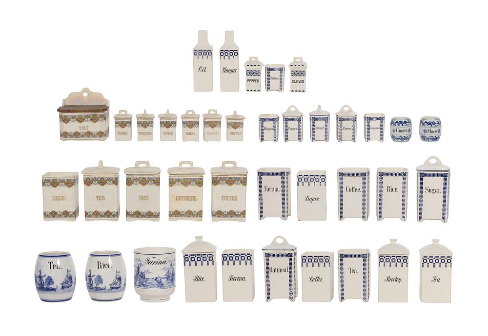 Lot 278: Ceramic Spice Jar Assortment