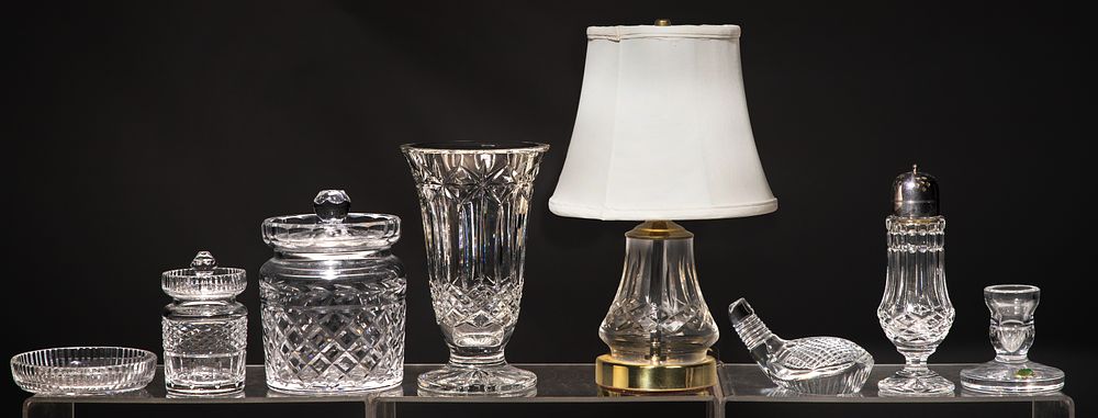 Lot 292: Waterford Decorative Object Assortment