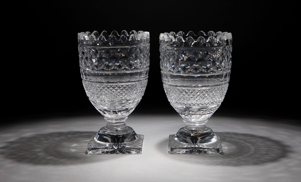 Lot 294: Waterford Crystal Vases
