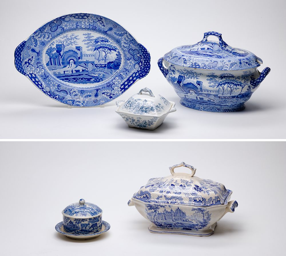 Lot 302: Blue and White Porcelain Assortment