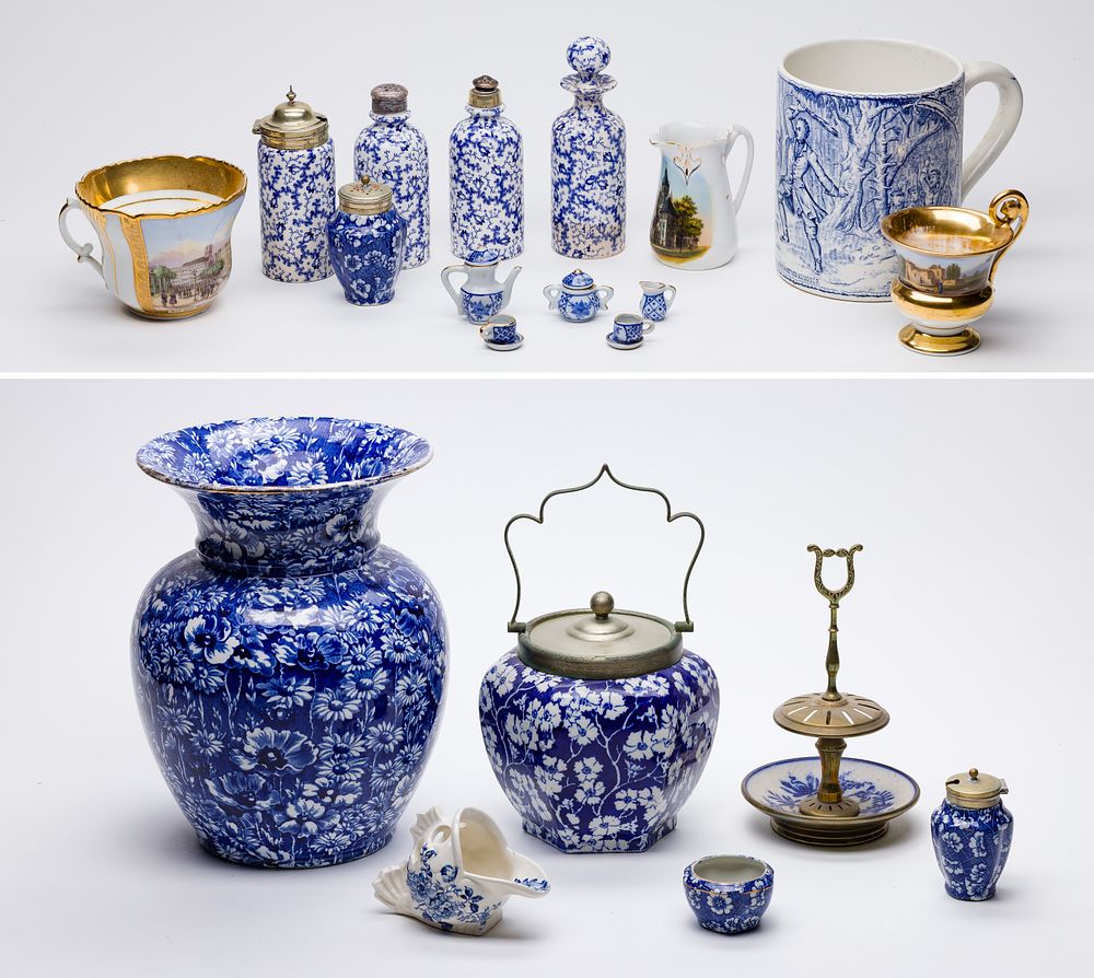 Lot 304: Blue and White Porcelain Assortment