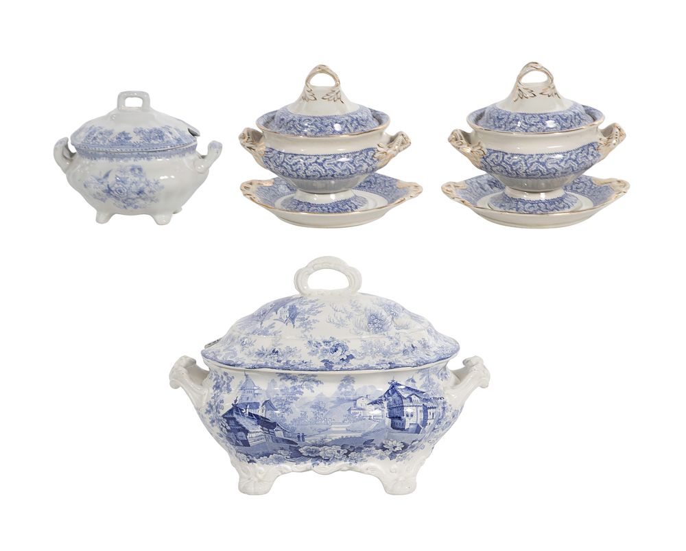Lot 312: Continental Porcelain Assortment