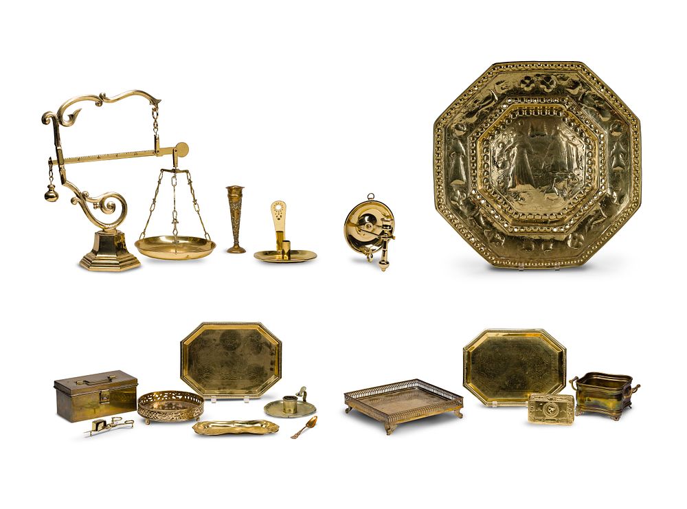 Lot 363: Brass Object Assortment