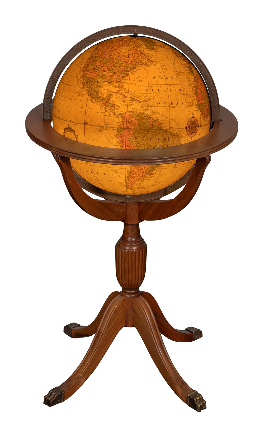 Lot 369: Replogle Heirloom Floor Globe