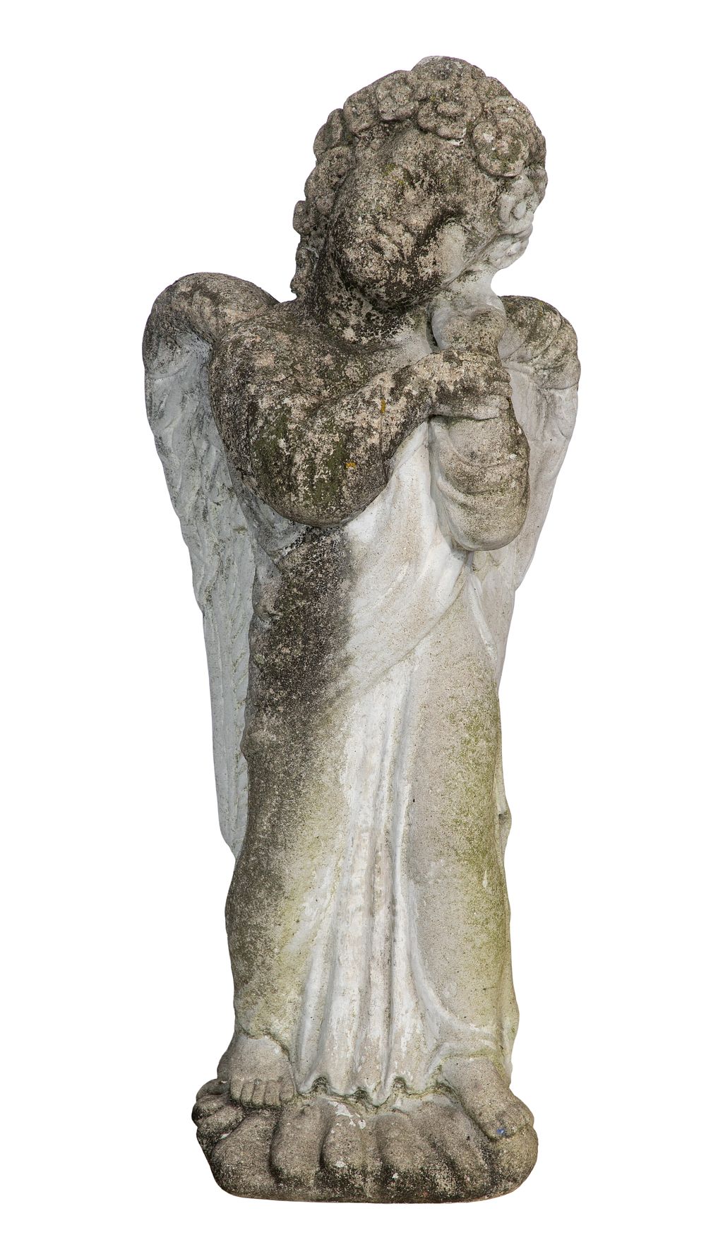 Lot 373: Concrete Angel Garden Sculpture
