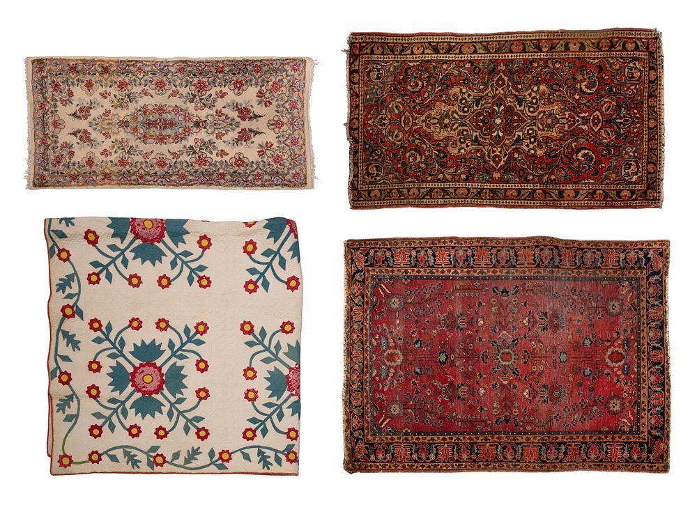 Lot 393: Persian Wool Rug Assortment