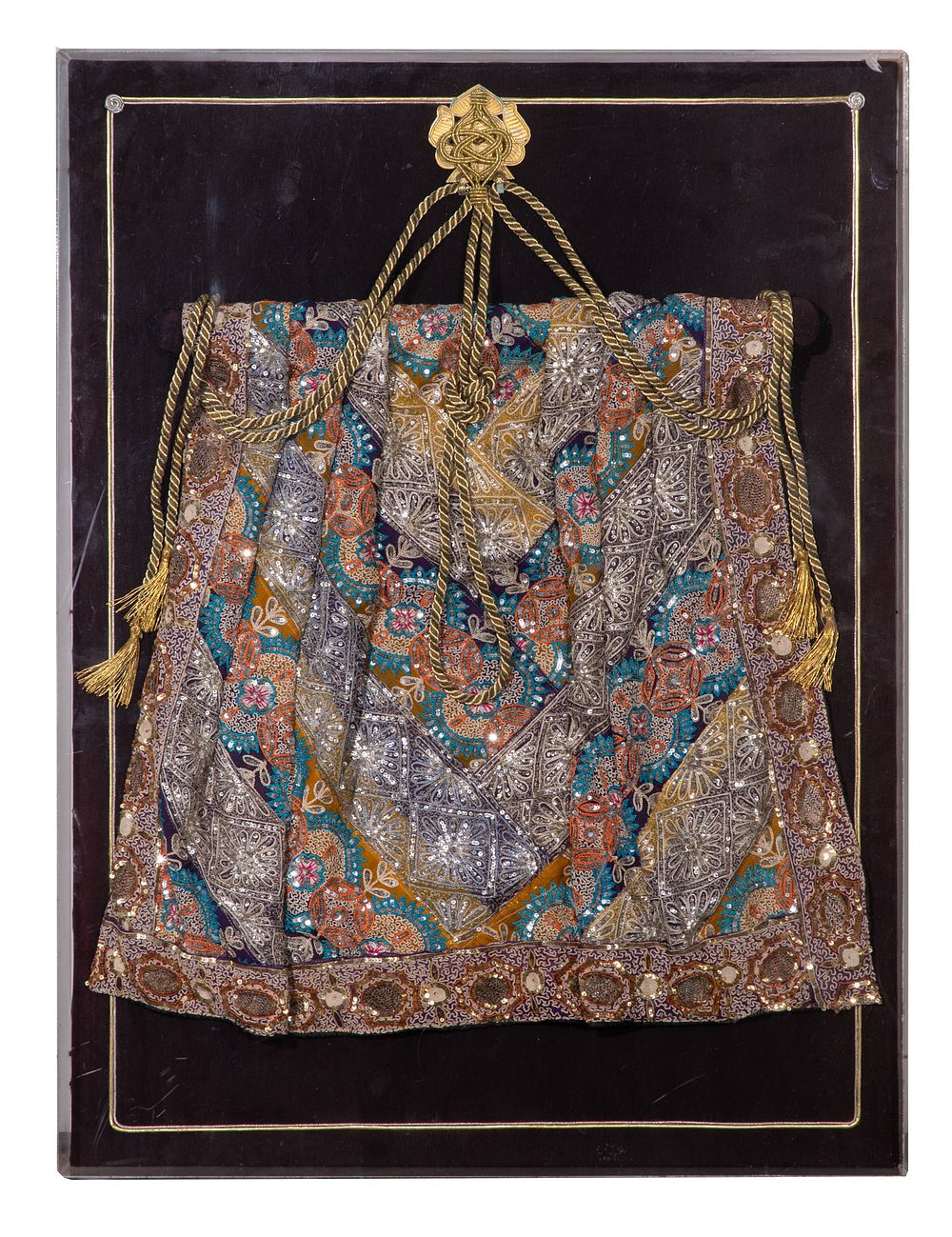 Lot 398: Burmese Kalaga Tapestry