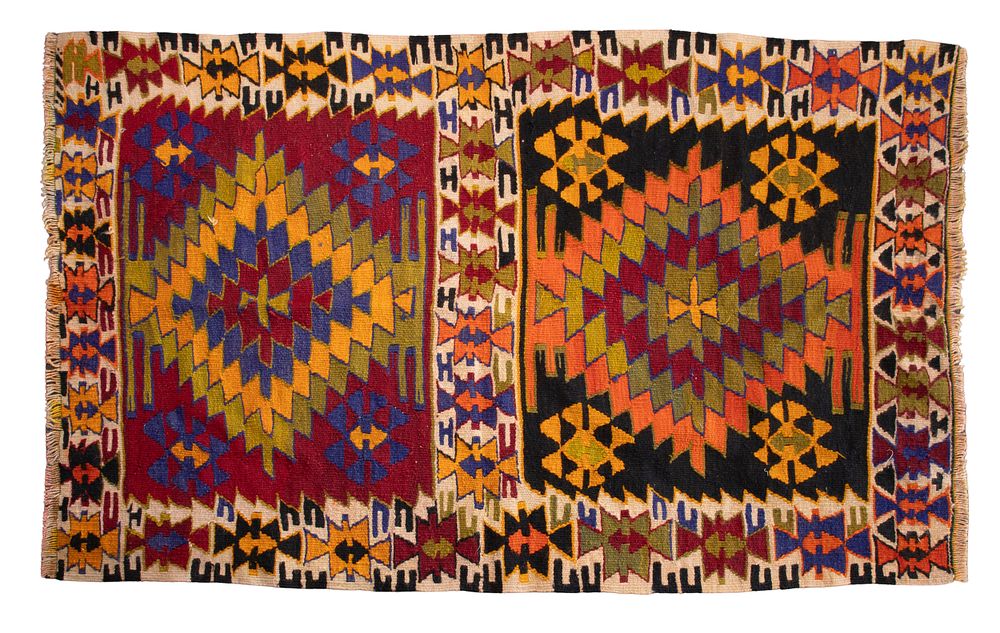 Lot 399: Turkish Anatolian Kilim Rug