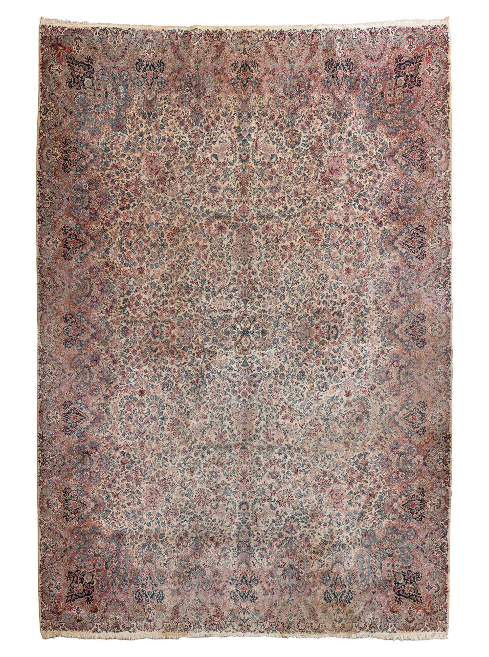 Lot 400: Karastan Kirman Wool Rug