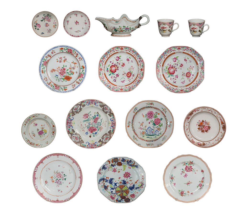 Lot 403: Chinese Export Porcelain Assortment