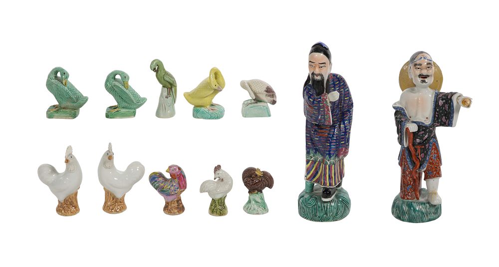 Lot 407: Asian Figurine Assortment