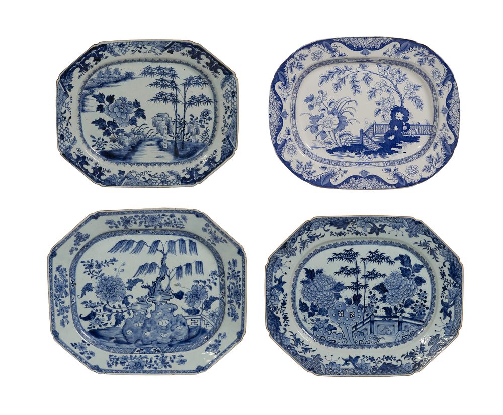 Lot 428: Chinese Export Platter Assortment