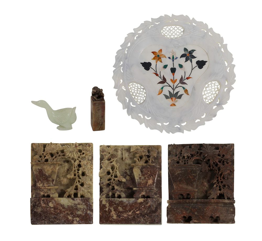 Lot 438: Asian Stone Assortment