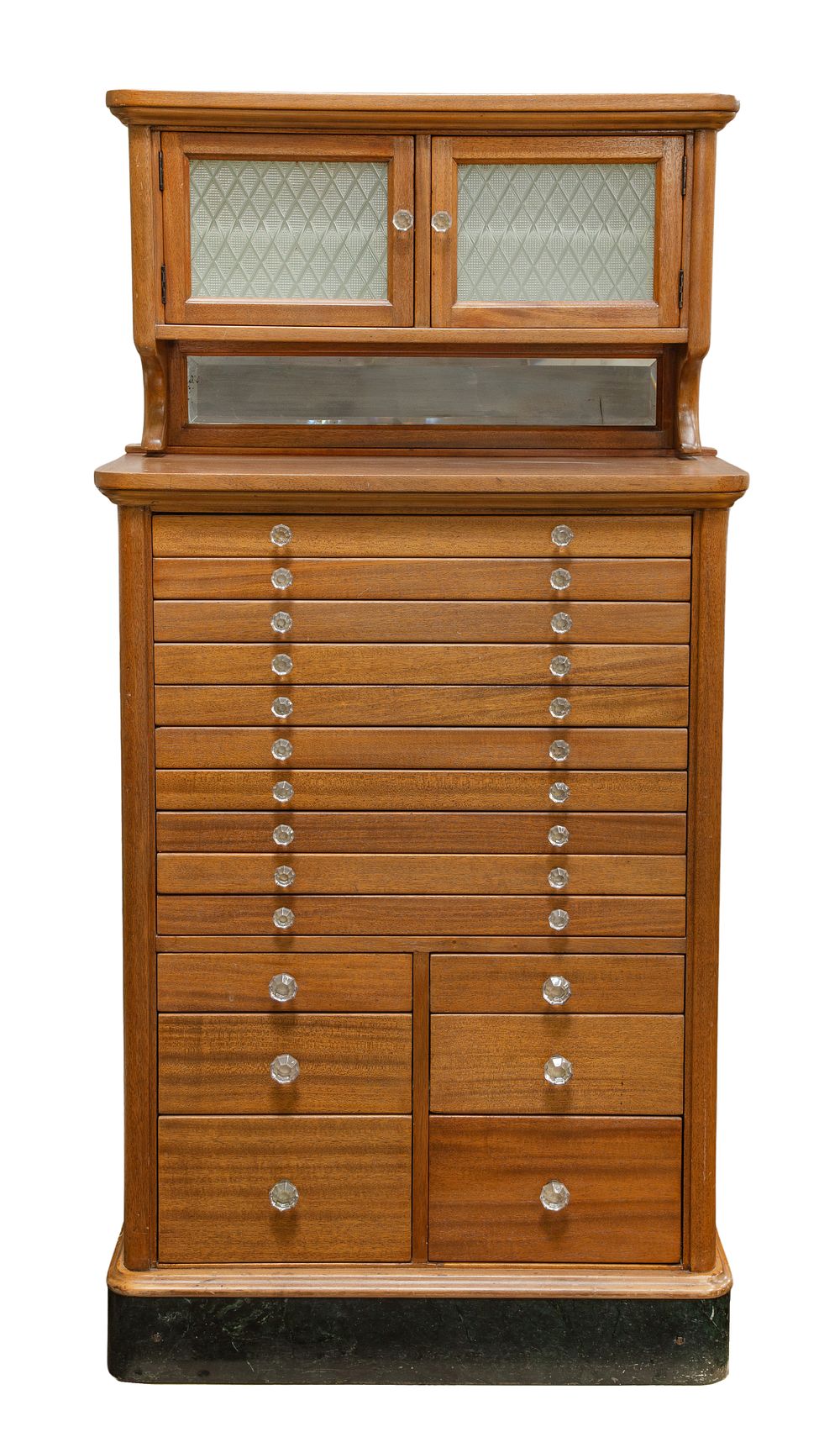 Lot 455: Walnut Dental Cabinet