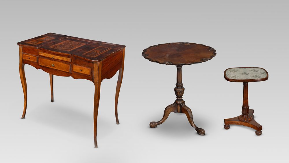 Lot 468: Mahogany Furniture Assortment