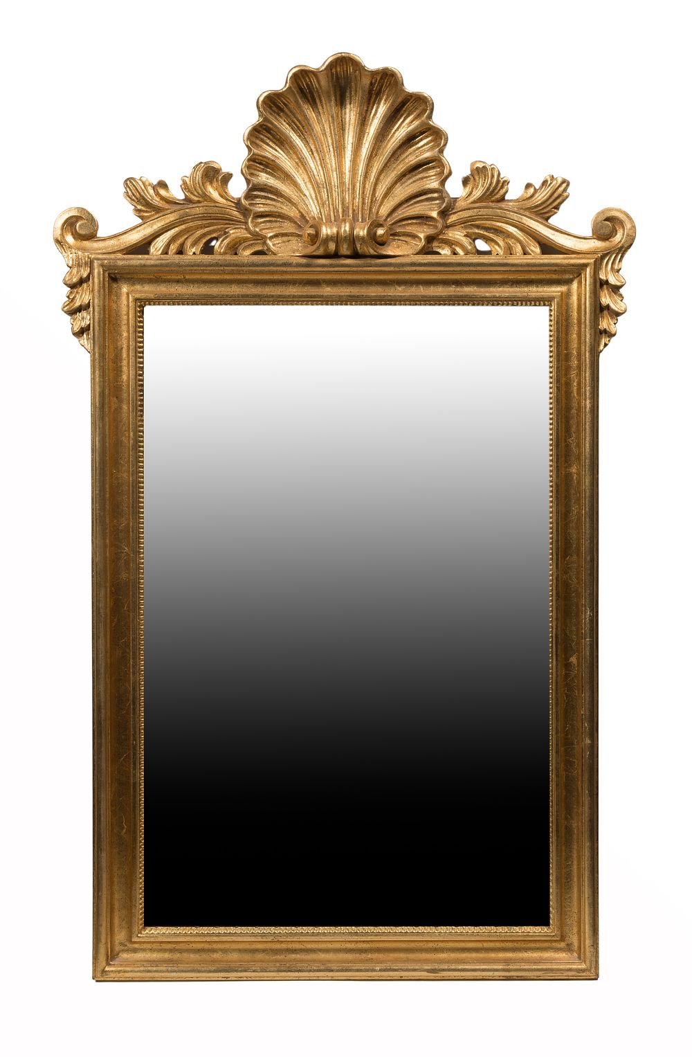 Lot 477: Ethan Allen Gilt Wood Wall Mirror