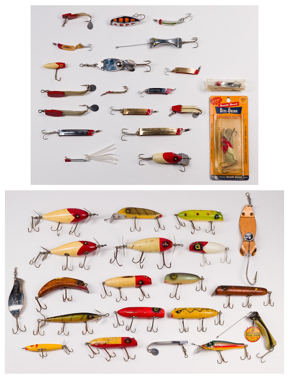 Lot 501: South Bend Fishing Lure Assortment