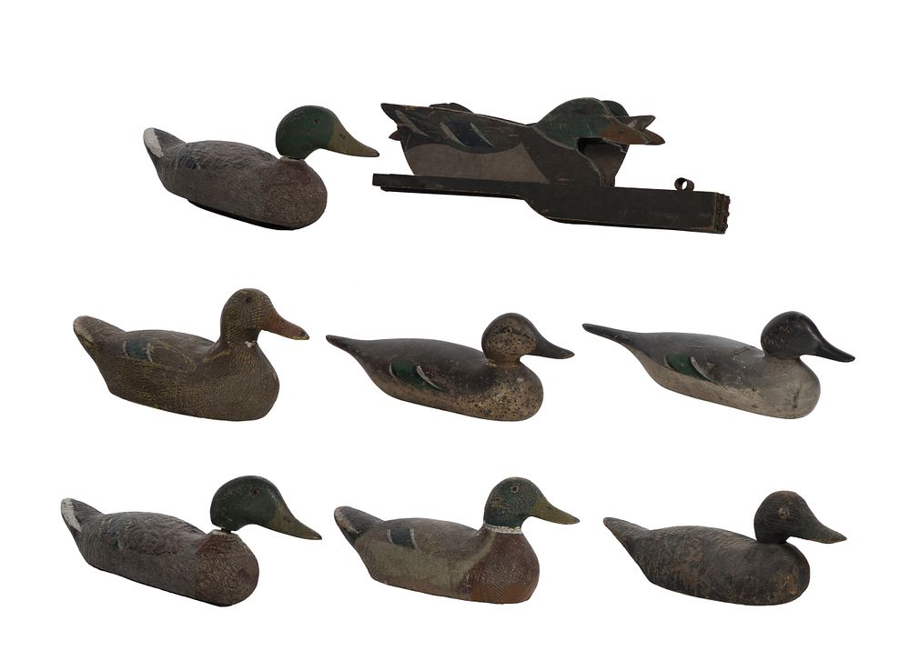 Lot 504: Carved Wood Decoy Assortment