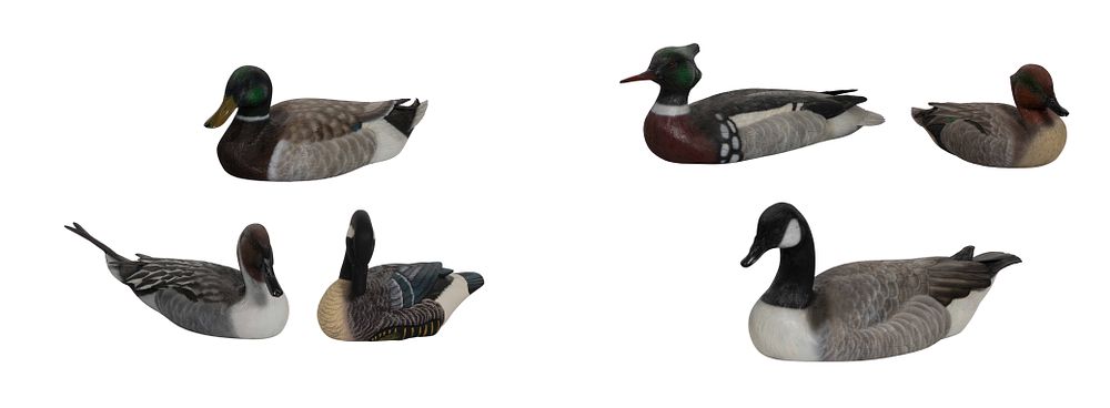 Lot 505: Carved Wood Decoy Assortment