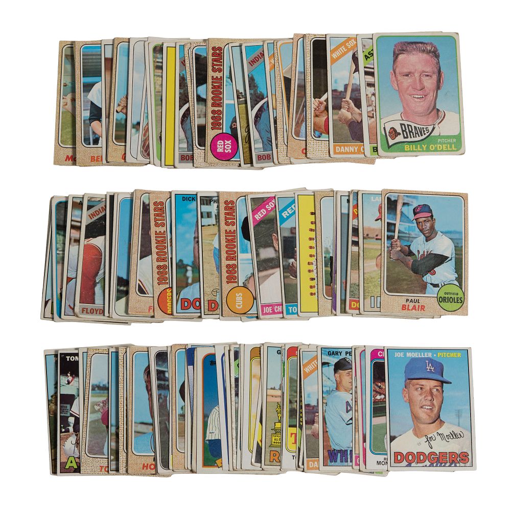 Lot 507: Topps Vintage Baseball Trading Card Collection