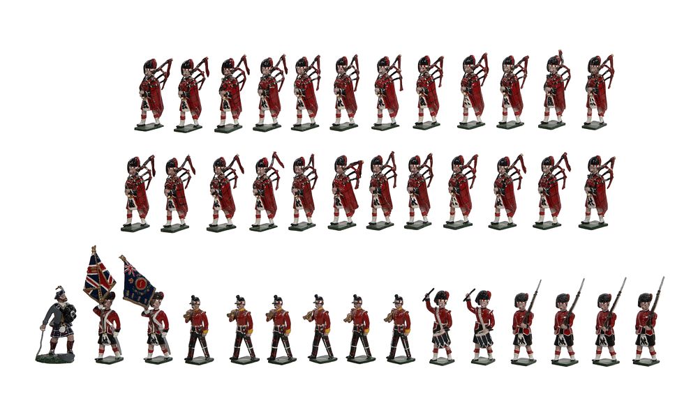 Lot 508: Marlborough Toy Soldier Assortment