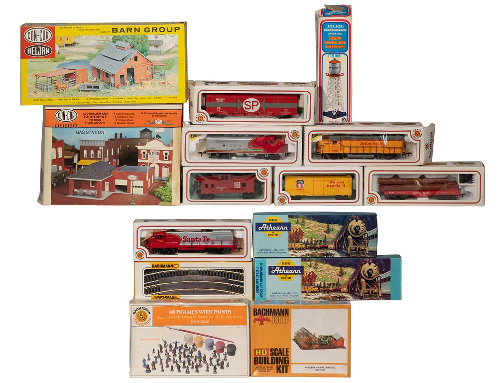 Lot 514: HO Scale Train and Accessory Assortment