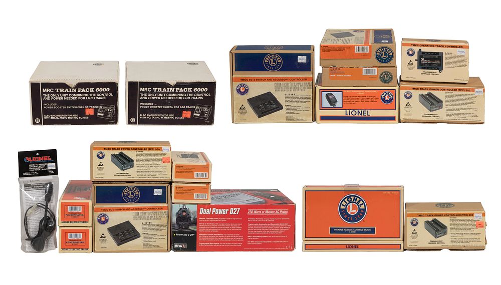 Lot 518: Lionel Train Power Supply and Controller Assortment